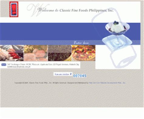 classic fine foods philippines, inc.